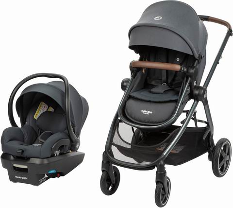  Maxi-Cosi Zelia Max 5合1 婴儿旅行系统 婴儿推车+安全提篮套装  629.99加元（原价 899.99加元）！2色可选