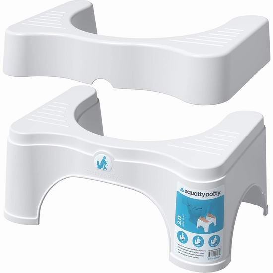  历史最低价！Squatty Potty Adjustable 2.0 可调高 助排便 马桶脚踏凳5.4折 27.99加元！