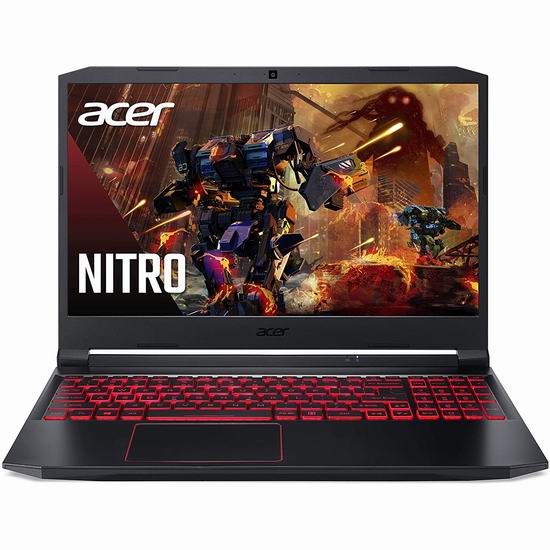  历史最低价！Acer 宏碁 Nitro 15.6英寸游戏笔记本电脑（8GB, 512GB SSD, GTX 1650Ti） 999.99加元包邮！限时送《漫威复仇者》游戏！