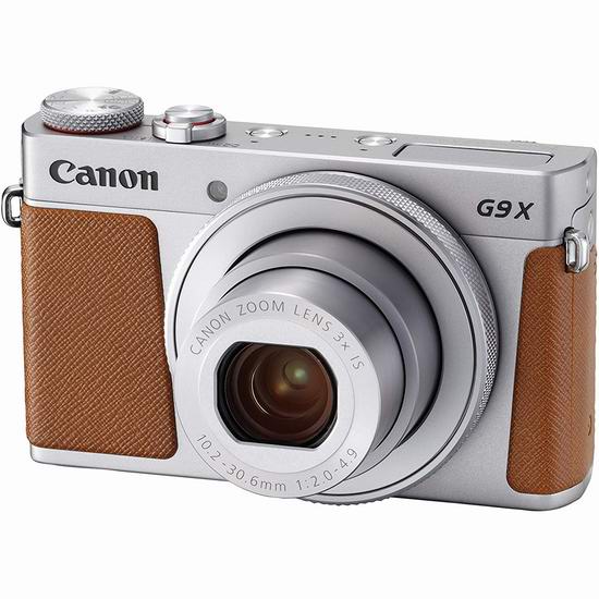  金盒头条：历史新低！Canon 佳能 G9X Mark II 高颜值 超纤薄 复古数码相机 449加元包邮！送128GB储存卡！