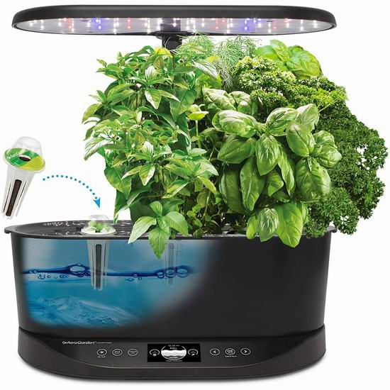 AeroGarden Bounty Basic 智能室内小花园+种子套装6折239.97加元包邮