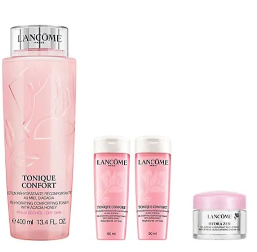  Lancome 粉水 400毫升+粉水100毫升+水份缘凝霜15毫升 66加元×2件 112加元（价值 214加元）