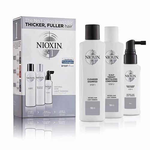  Nioxin Hair System 1 防脱发洗发护发旅行装 3件套  28加元，原价 37.99加元