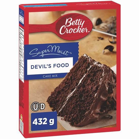 Betty Crocker 饼干蛋糕预拌粉 1.67加元起，轻松做出美味蛋糕！