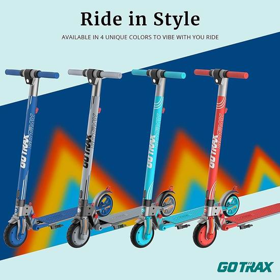  GOTRAX Vibe 200W 青少年电动滑板车 294.49加元限量特卖并包邮！