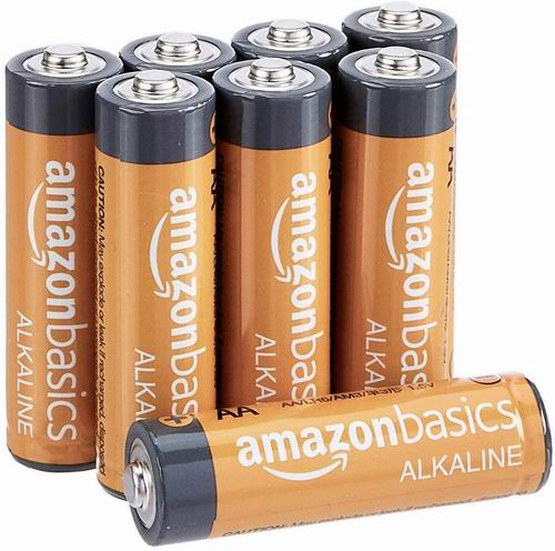  AmazonBasics AA 1.5 伏高性能碱性电池 8只装 6.41加元，原价 7.88加元