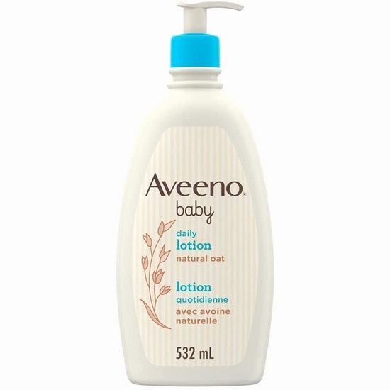  Aveeno 艾维诺 婴儿润肤露（532毫升）12.32加元（原价 14.97加元）