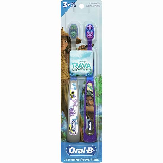  历史新低！Oral-B Power 儿童电动牙刷2件套5折 3加元！