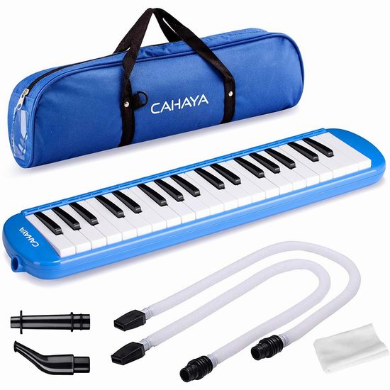  历史新低！CAHAYA Melodica 37键口风琴4.2折 19.99加元！吹弹两用，启发孩子音乐天赋！