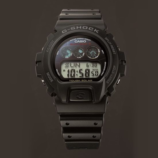 历史新低！Casio GW6900-1 G-Shock 卡西欧经典6局太阳能电波表5.1折