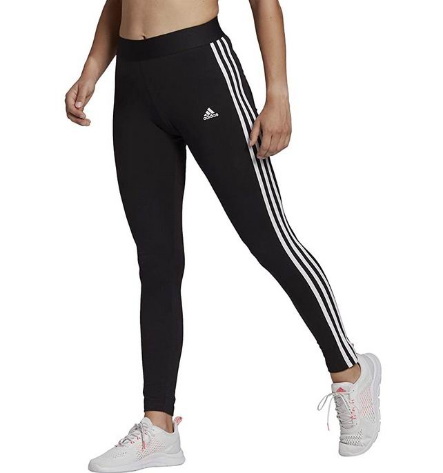  adidas 女士三条杠打底裤 29.09加元（原价 50加元）