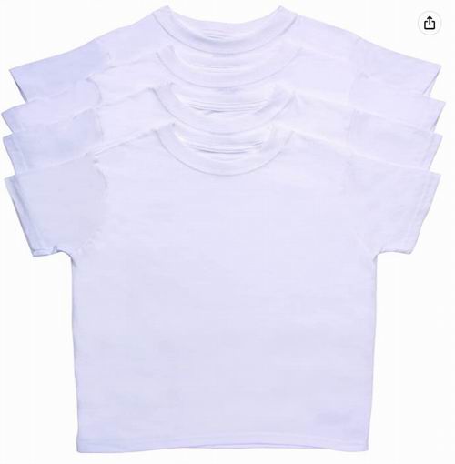  Hanes男童纯棉T恤4件套 13.21加元（原价 16.27加元）！每件 3.3加元