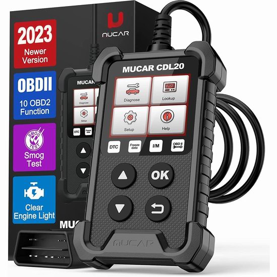  mucar OBD2 汽车故障诊断仪 22.98加元（原价 34.98加元）