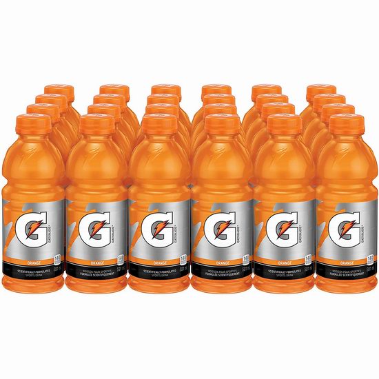  历史新低！Gatorade 佳得乐 G 橙子味 运动饮料（591ml x 24瓶）6折 17.88加元！