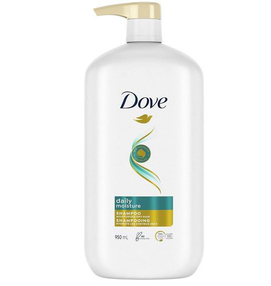  Dove Nutritive Solutions保湿洗发水 950毫升  8.52加元（原价 10.99加元）