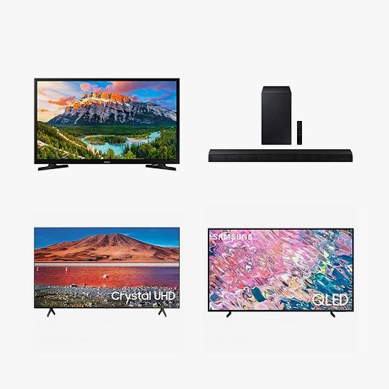  精选多款 Samsung 三星智能电视、电视条形音箱6.4折起！电视低至238加元！会员专享！