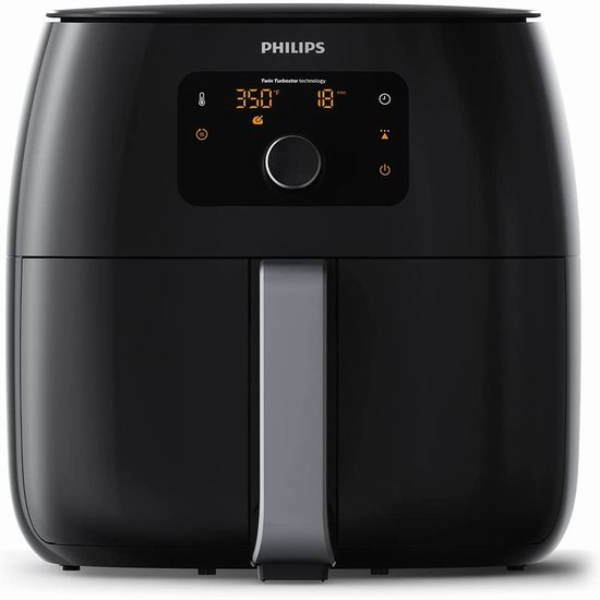 白菜价！翻新 Philips 飞利浦 HD9650/96 7夸脱超大容量 数字式智能 空气炸锅2.3折 91.19加元包邮！