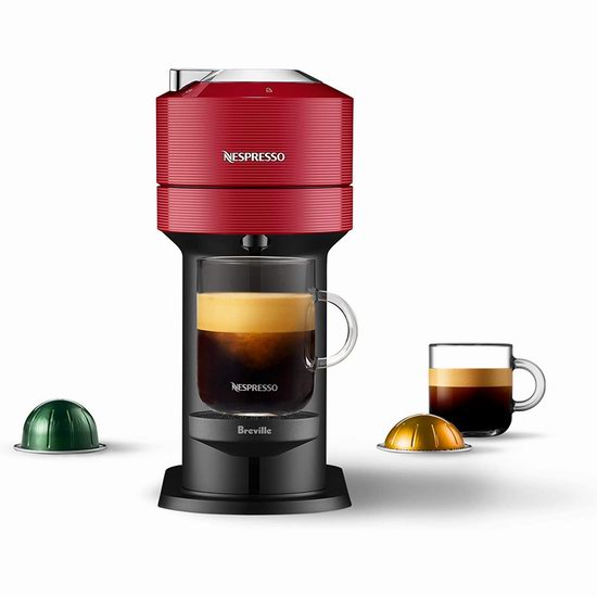  Nespresso Vertuo Next 蓝牙智能胶囊咖啡机5.2折 119加元包邮！会员专享！