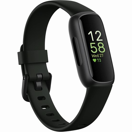  Fitbit Inspire 3 健康运动手7.7折 99.95加元包邮！3色可选！