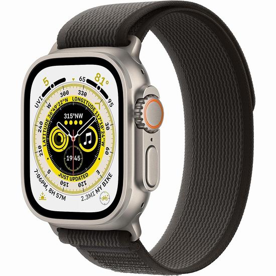 历史新低！Apple Watch Ultra 钛合金智能手表（GPS + Cellular 49mm