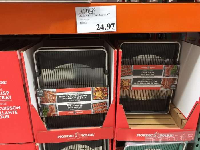 1404029 NORDICWARE OVEN CRISP BAKING TRAY 27 99 - Costco East Fan Blog