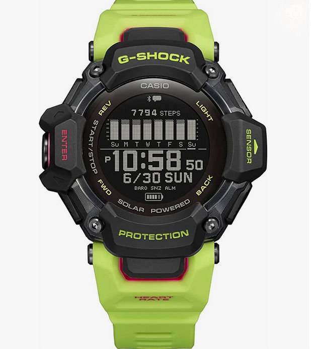  Casio 男式 G-Shock GBD-H2000-1A9CR 智能运动手表 325加元（原价 549.99加元）