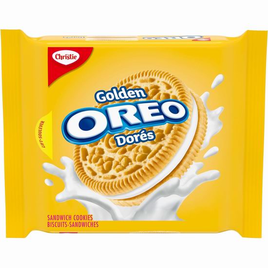  Oreo 奥利奥黄金夹心饼干（270克）4.6折 1.84加元！