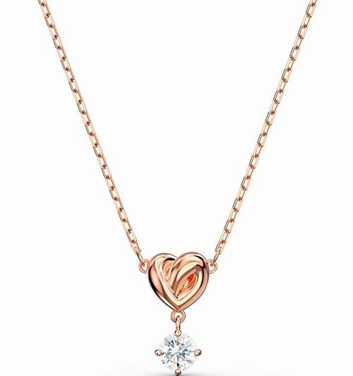  SWAROVSKI Lifelong Heart 爱心水晶吊坠项链 69加元（原价 99加元）