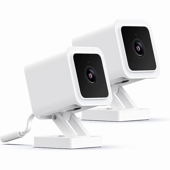  历史新低！Wyze Cam v3 1080P 居家安防 智能摄像头2件套6.2折 64.98加元包邮！