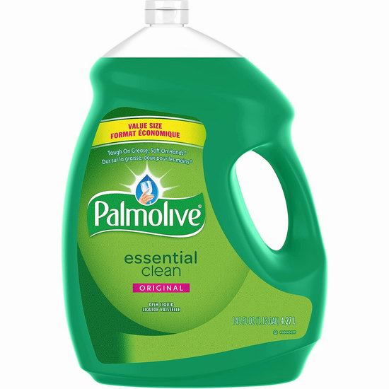  历史新低！Palmolive Essential 温和不伤手 原味餐具洗洁精（4.27升）6.6折 6.91加元！