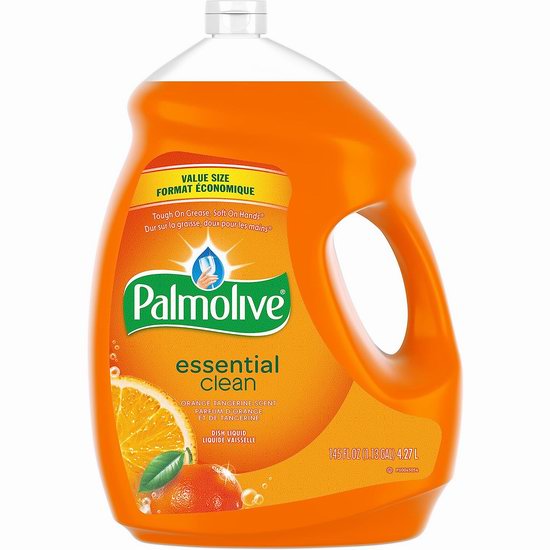  历史新低！Palmolive 温和不伤手 橙橘果香味洗洁精（4.27升） 7.57加元