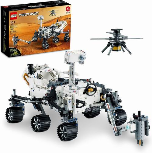  史低价！LEGO 乐高 42158 机械组系列 NASA“毅力号”火星探测器 103.87加元（原价 129.99加元）