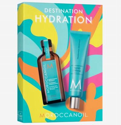  Moroccanoil 摩洛哥护发精油6.8折起！入摩洛哥精油+原味护手霜套装$60！