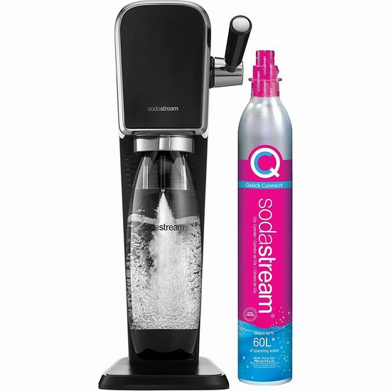  历史新低！SodaStream Art 苏打水机5.8折 97.99加元包邮！减肥福音，好喝不长肉！