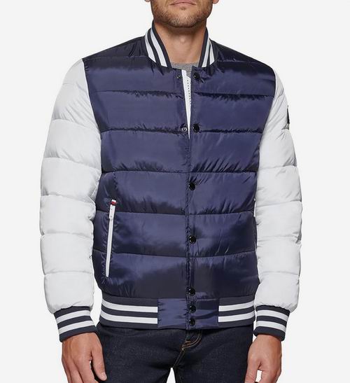  Tommy Hilfiger 男士绗缝飞行员夹克 51.73加元（原价 154.99加元，XL码）