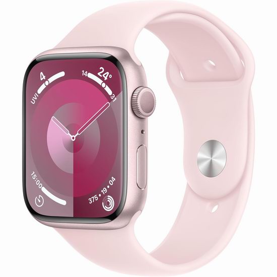  历史新低！Apple Watch Series 9 苹果智能手表（45mm）7.3折 428.98加元包邮！即将开通睡眠呼吸暂停检测功能！