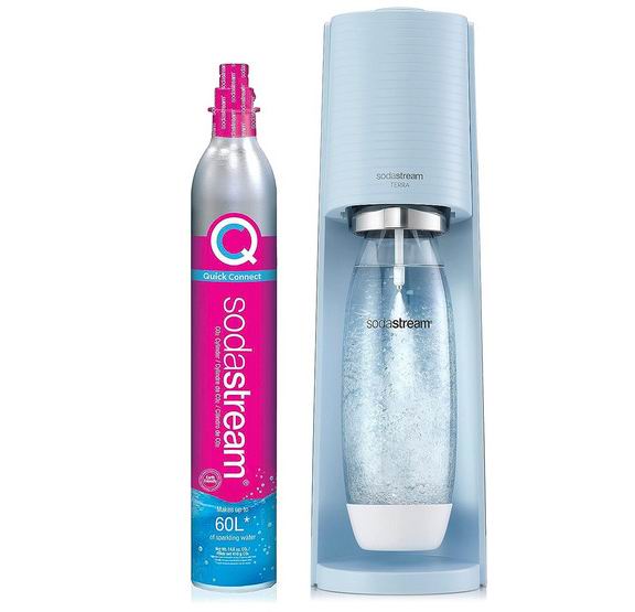  史低价！Sodastream Terra 雾蓝色 苏打水机  79.97加元（原价 129.98加元）！3色可选