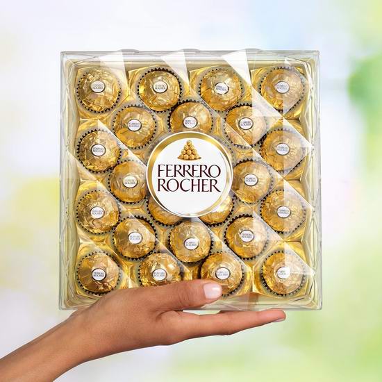  Ferrero Rocher 费列罗 钻石礼盒装巧克力24粒6.4折 10.87加元！