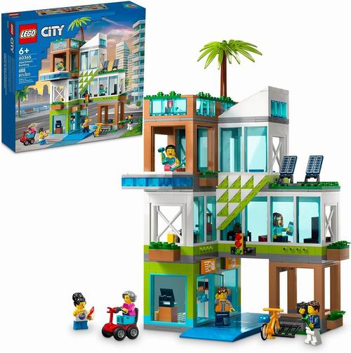  史低价！LEGO 乐高 60365 城市系列 百变公寓7.5折  89.99加元（原价 119.99加元）