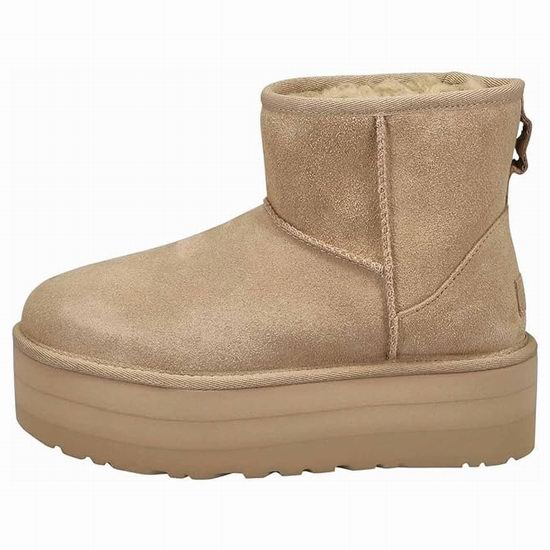 美炸了！UGG Classic Mini 女式厚底雪地靴8.5折170加元包邮！3色可选