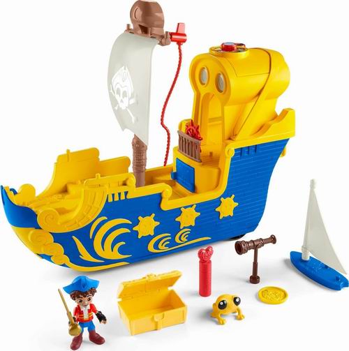  史低价！Fisher-Price 海盗船互动玩具套装 32.88加元（原价 69.99加元）