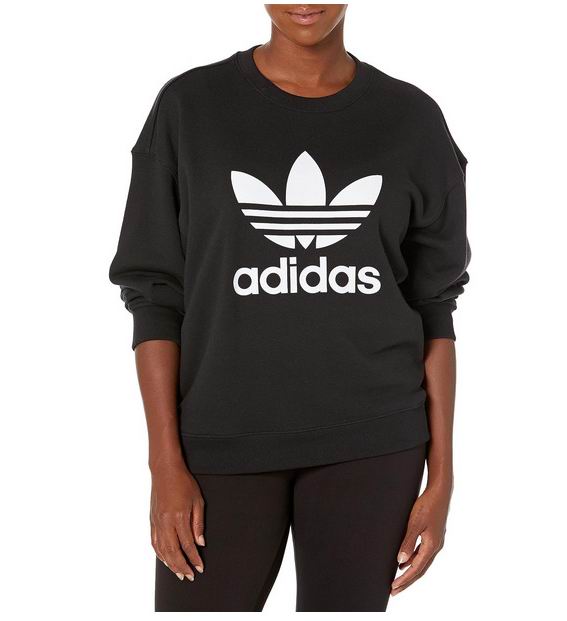  白菜价！adidas Originals女式三叶草运动衫 19.79加元（xs码，官网原价 80加元）