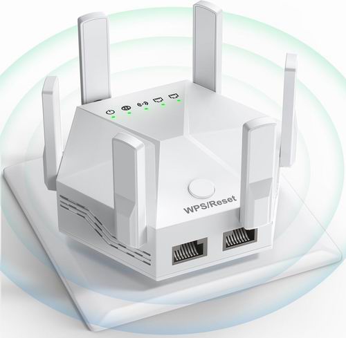  ZODTHOD 2024 WiFi 6根天线扩展器 覆盖范围高达 10000 平方英尺  45.99加元（原价 79.99加元）