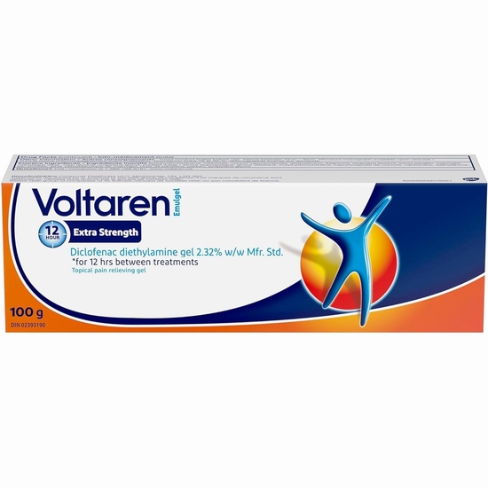  历史新低！Voltaren 扶他林 强效止痛乳胶剂（100克）6.8折 13.67加元！