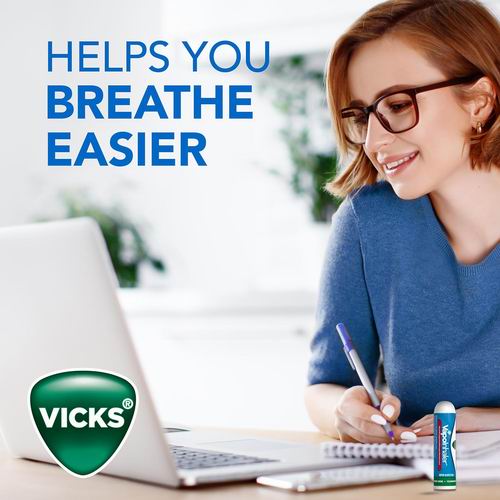  Vicks VapoInhaler 便携式鼻减充血剂  快速缓解鼻塞 4.72加元