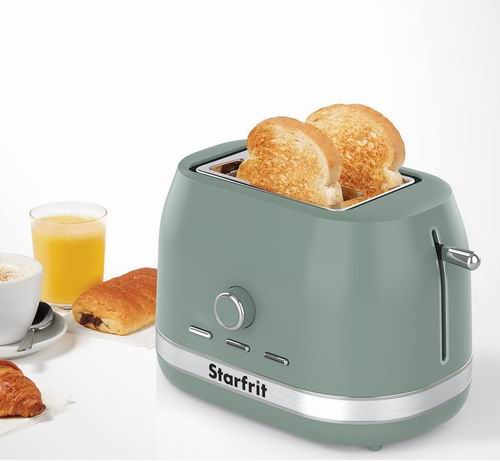  Starfrit  2片烤面包机 29.97加元（原价 37.38加元）