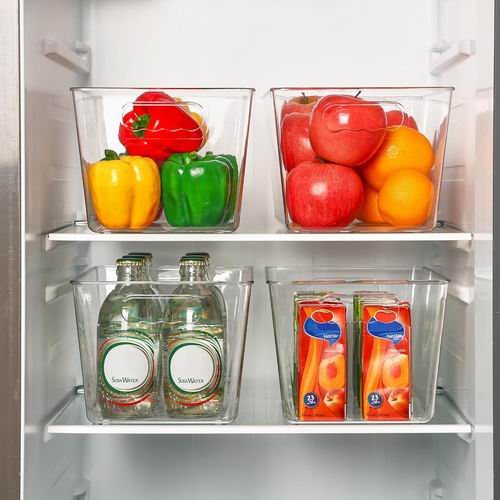  Vtopmart 透明塑料食品收纳盒4件 19.99加元（原价 36.94加元）
