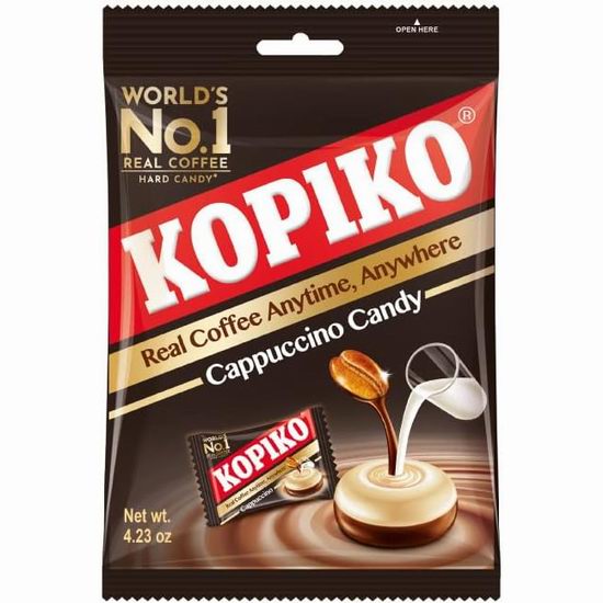  超级白菜！历史新低！Kopiko 卡布奇诺咖啡糖（36粒）0.7折 1加元清仓！