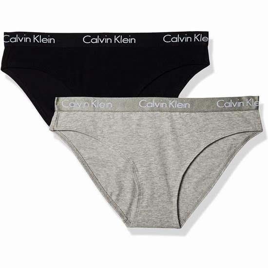  Calvin Klein Motive 女式棉制三角内裤2件套5.8折 11.57加元！