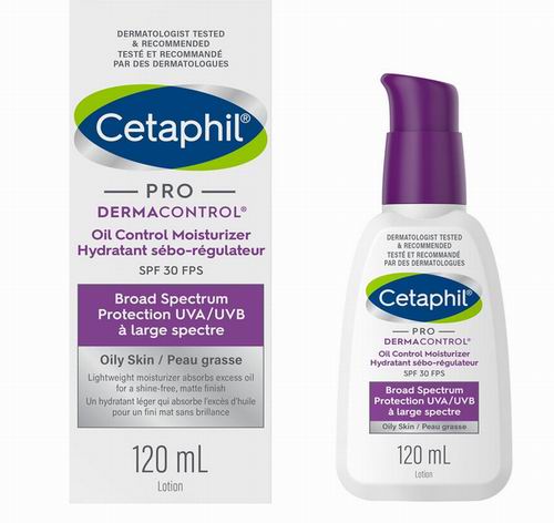  Cetaphil PRO DermaControl 控油保湿霜 SPF 30   15.87加元（shoppers原价 25.79加元）